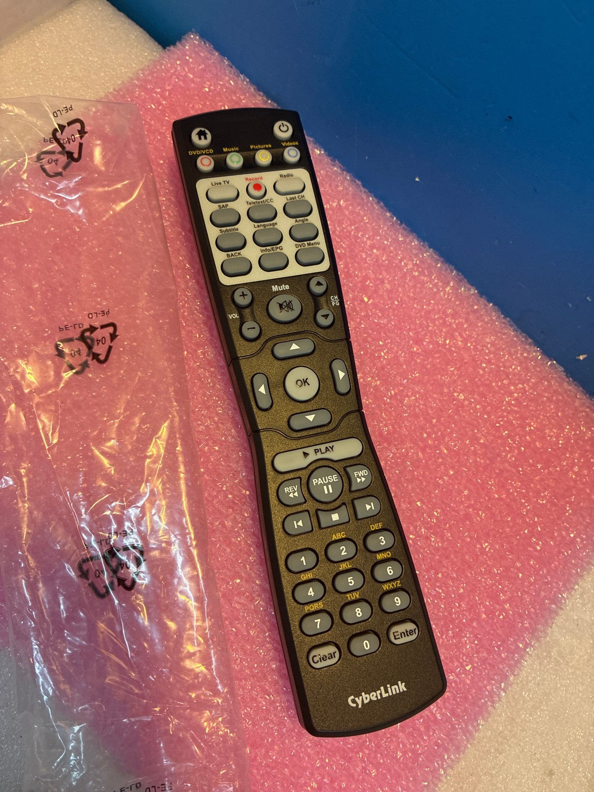 🔥 CyberLink Remote Control 14-K1 with USB IR Receiver for PC Media Center