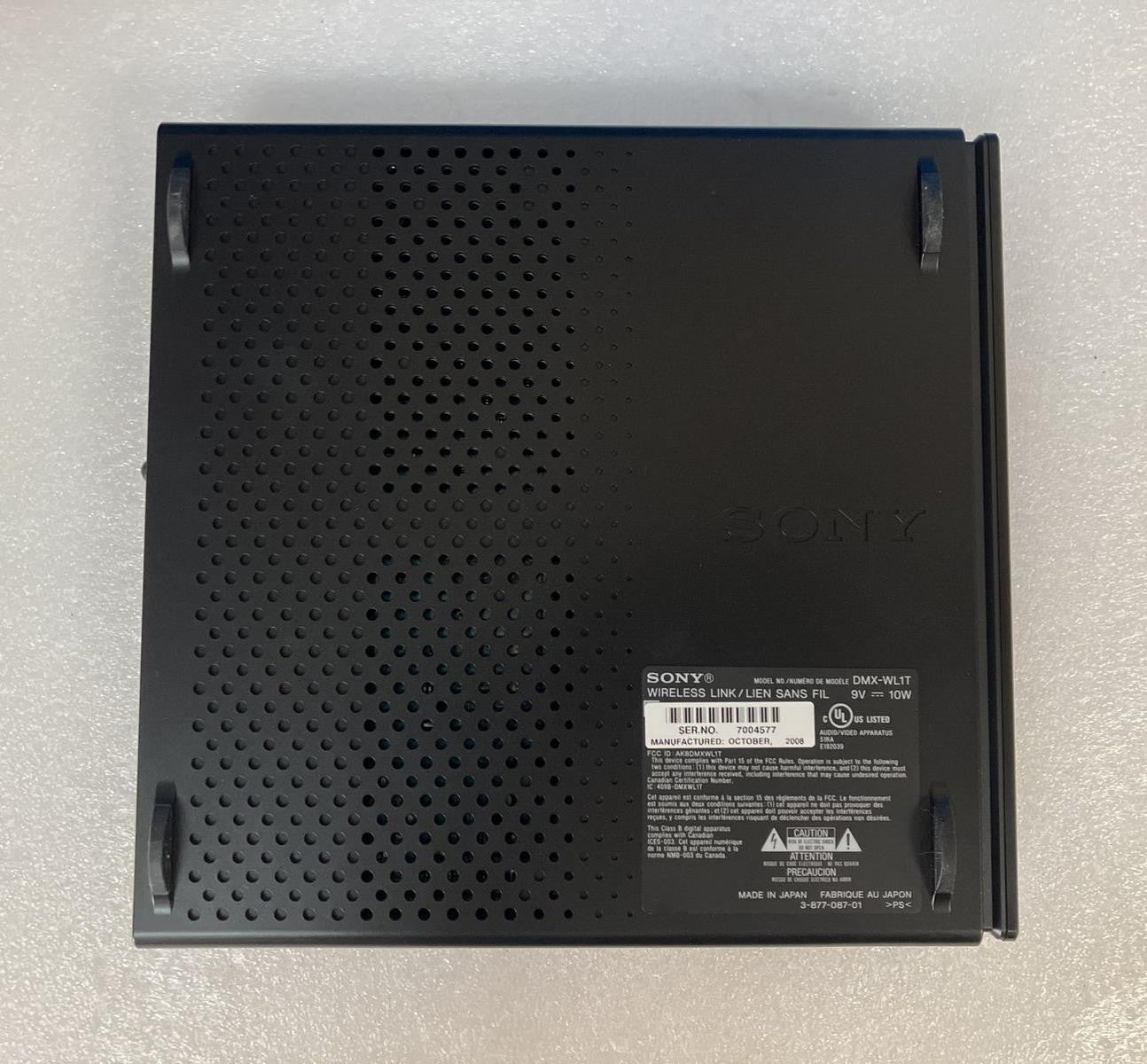 Sony DMX-WL1 Bravia 4-HDMI Input Wireless Link With Power Adapter (No Remote) ~