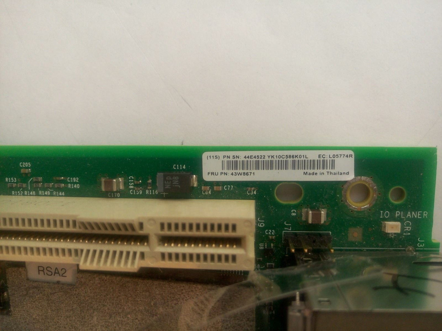 - IBM 43W8671  X3850 M2 SERVER I/O BORAD SHUTTLE ASSEMBLY MOTHERBOARD @@@