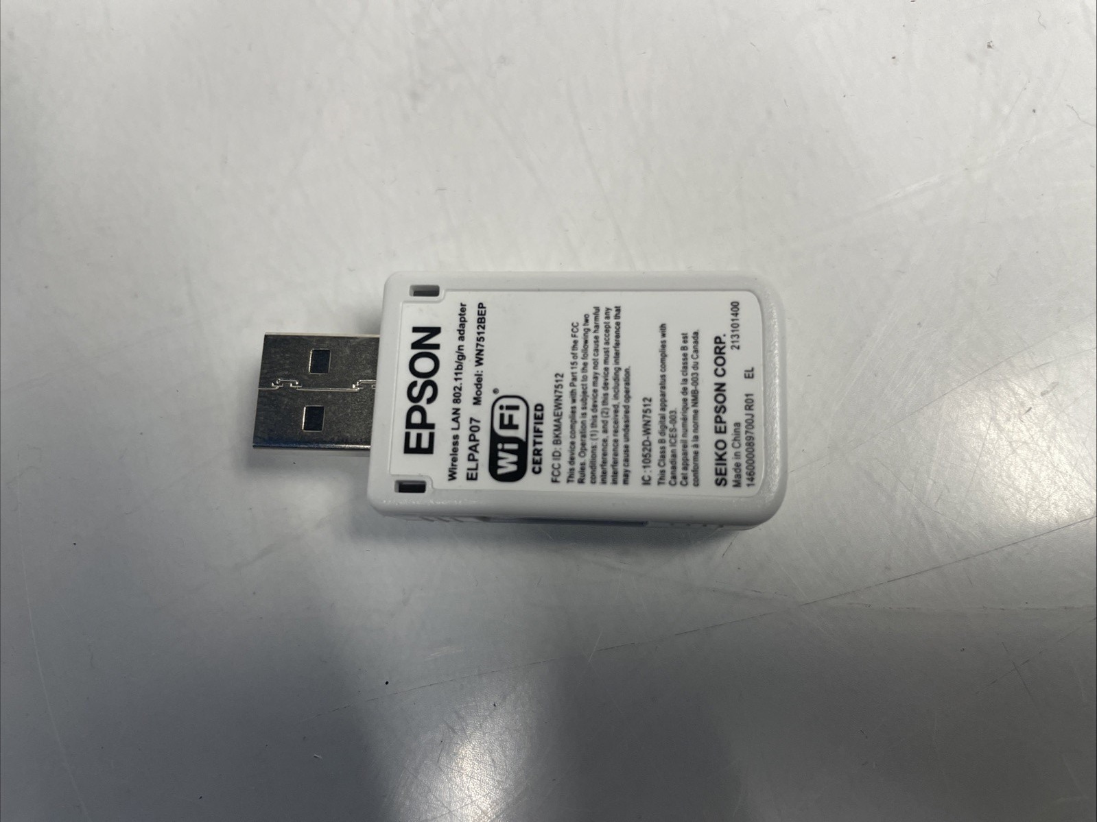 ELPAP07 WN7512BEP Wireless Wi-Fi LAN USB Adapter For Epson Projectors