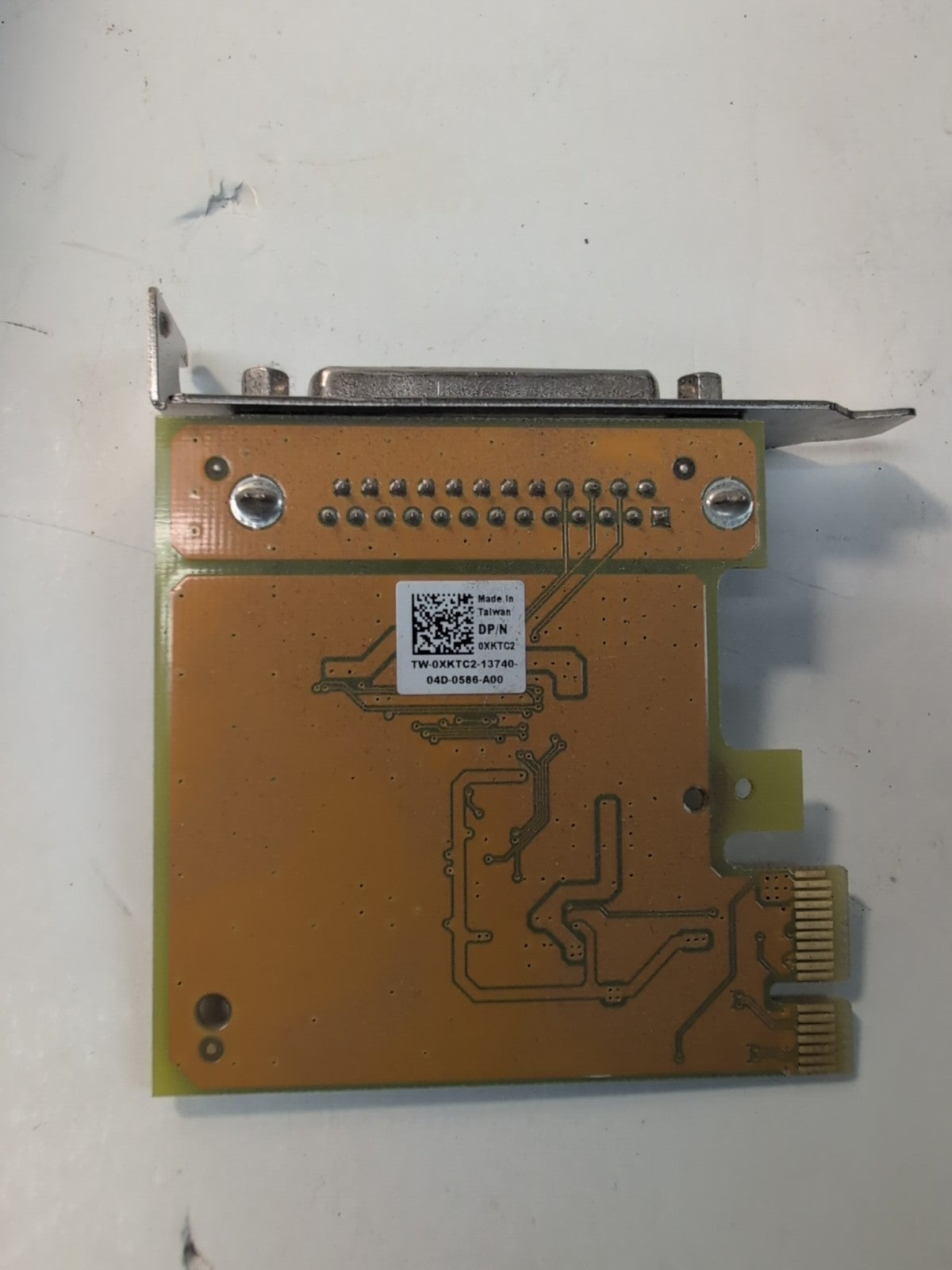 🔥 Sunix Dell 0XKTC2 Parallel Port Expansion PCIe Card - Low Profile PAR6408A -