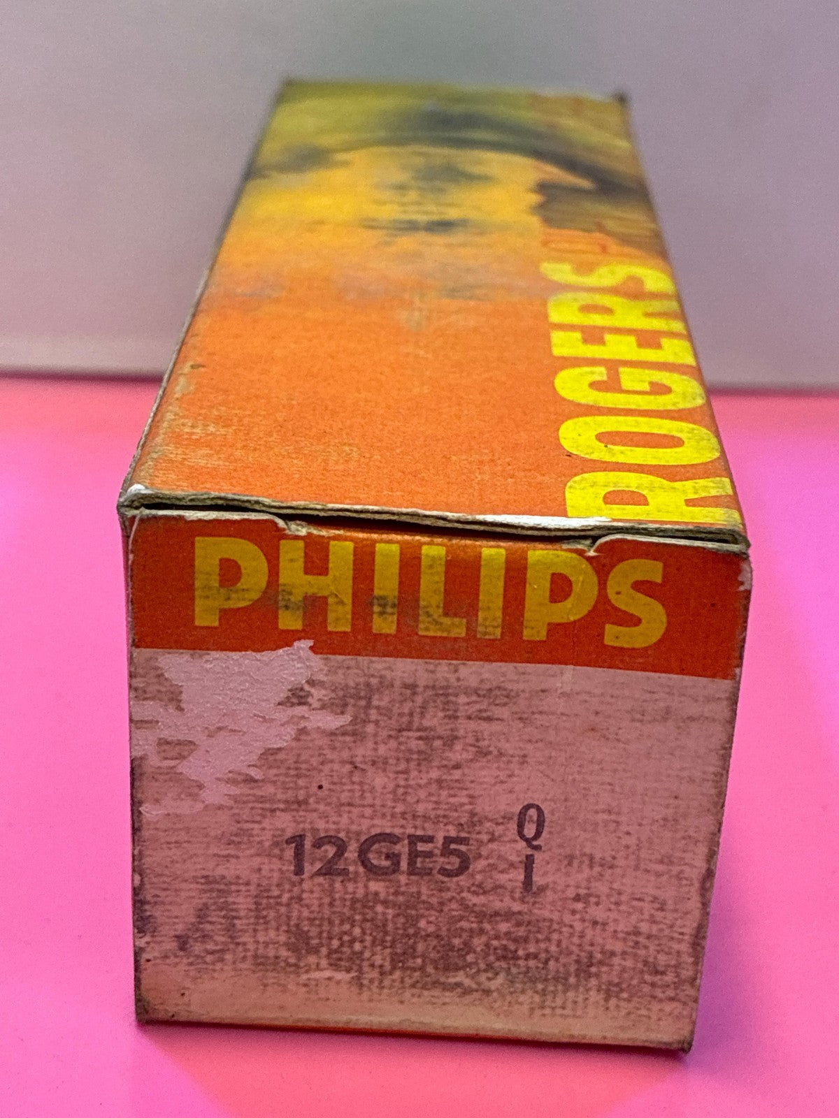 🔥 Philips Rogers 12GE5 Vacuum Tube Beam Power Pentode in Original Box