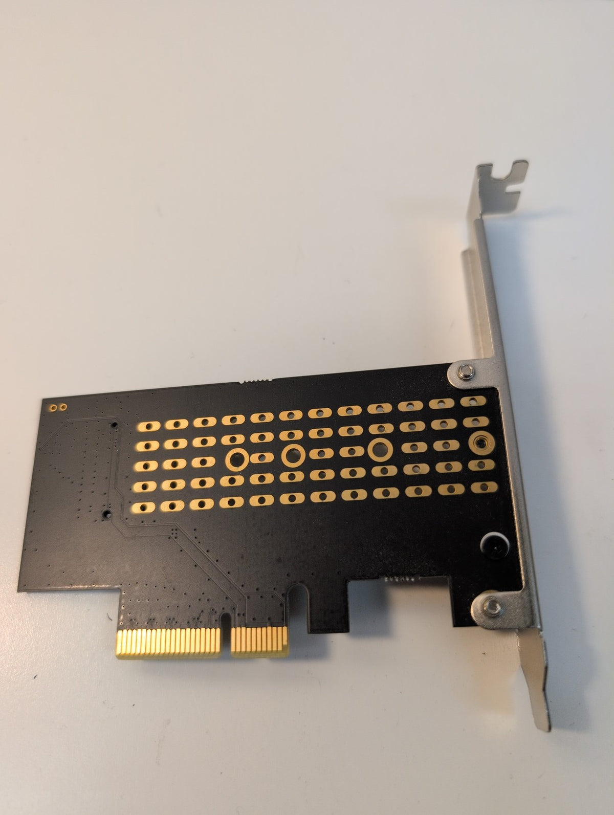PCIe X4 to M.2 NVMe SSD Expansion Card EM2-5002 Adapter Black -