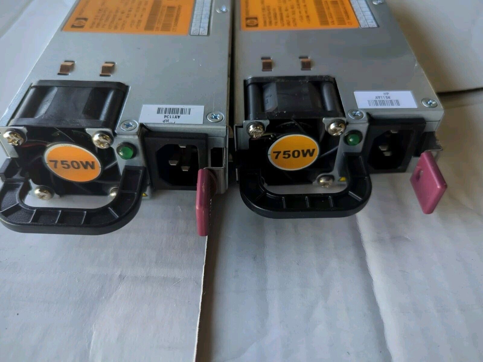 2x HP HSTNS-PD18 DPS-750RB  506822-101 750W Power Supply 511778/506821-001