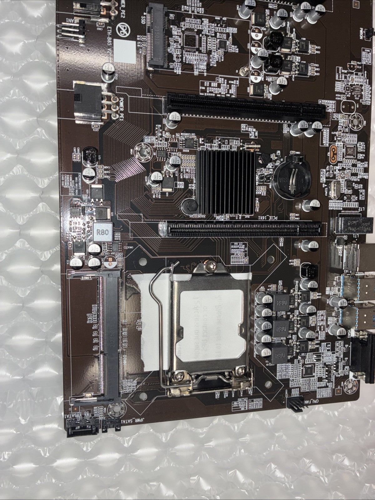 Crypto GPU Mining PCI-e Motherboard 8-PCIE (socket 1150, DDR3)