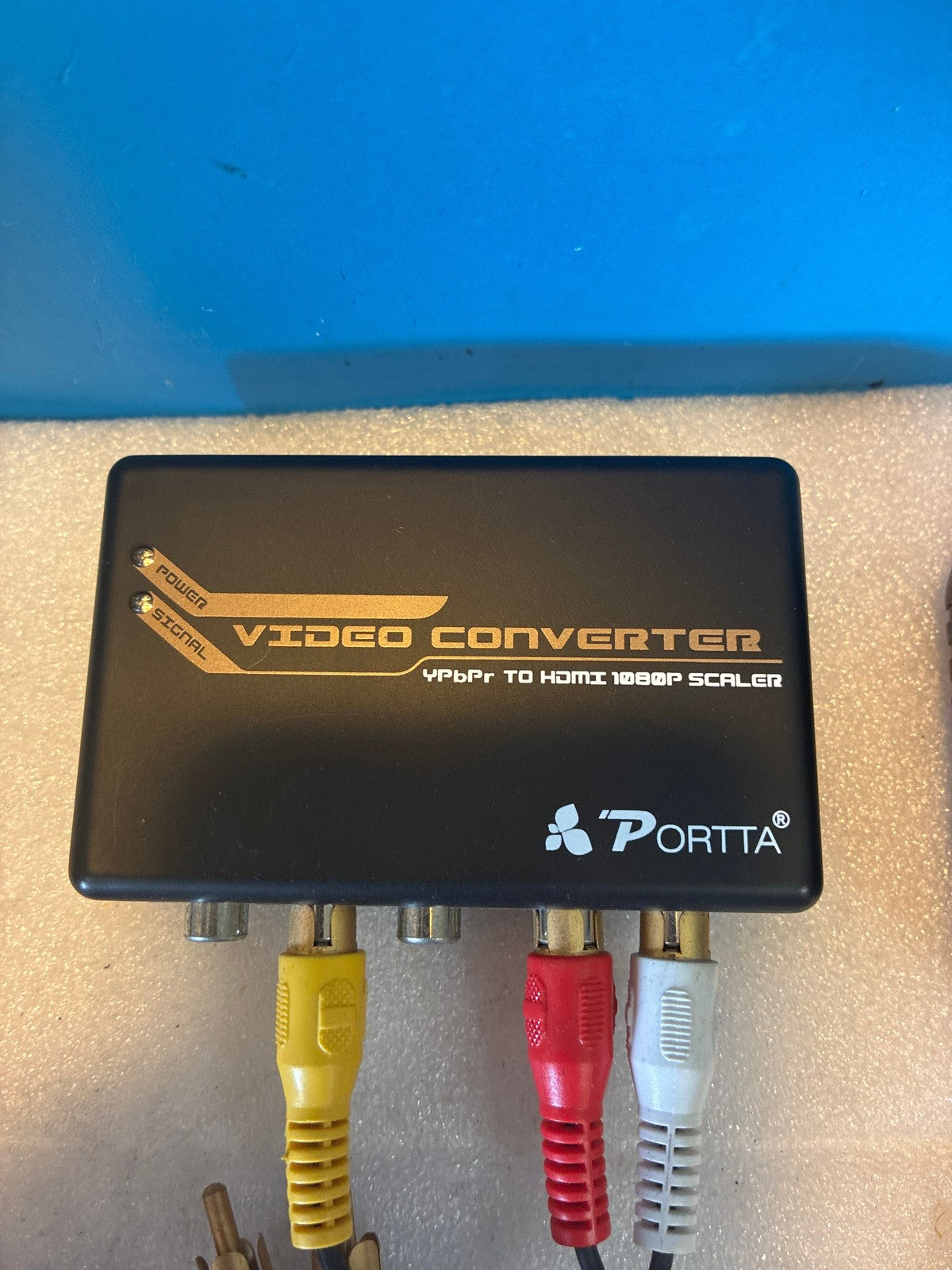 🔥 Portta YPbPr Component/Composite to HDMI 1080P Video Converter Scaler