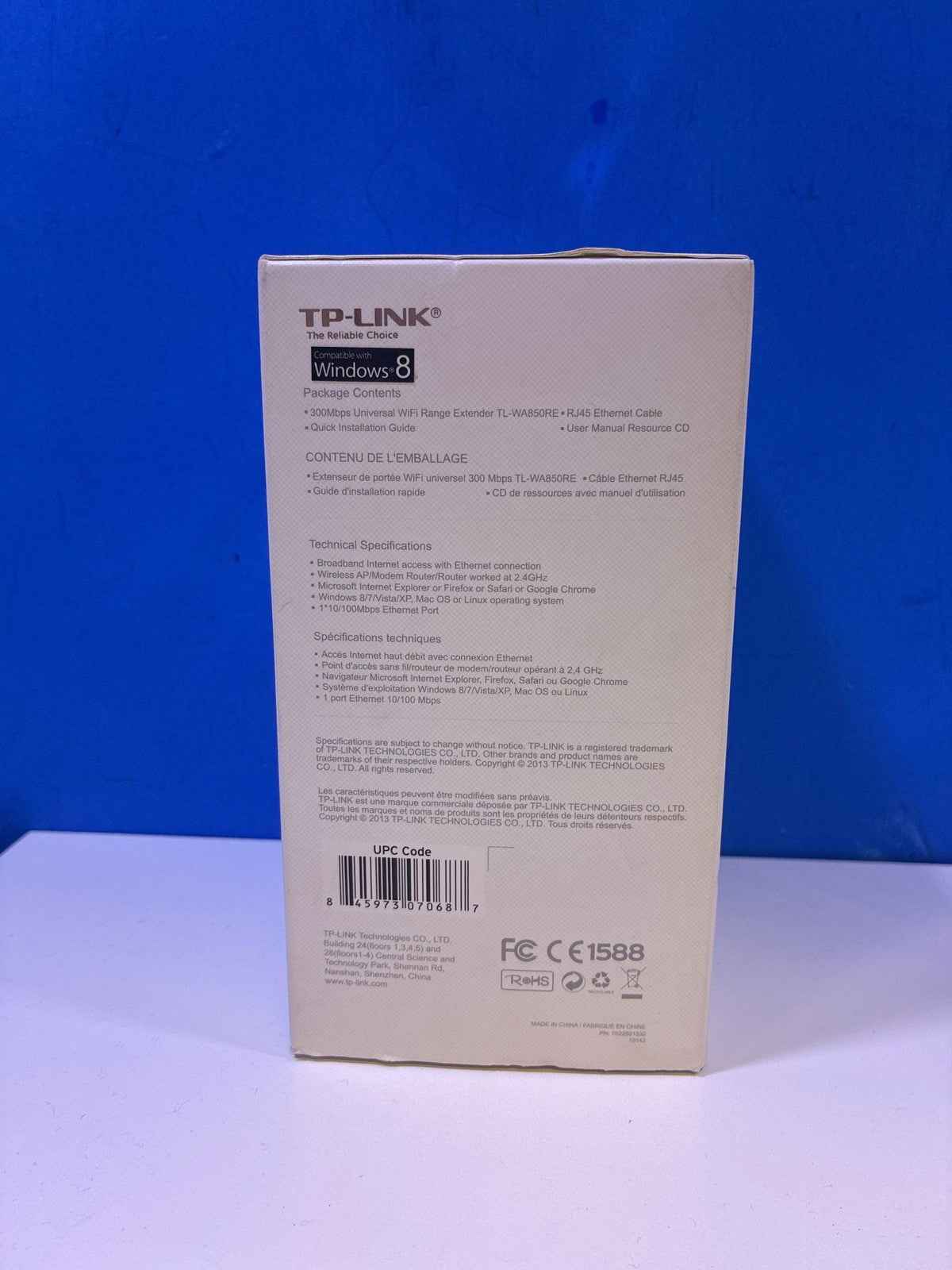 🔥 TP-Link TL-WA850RE 300Mbps Universal WiFi Range Extender 2.4GHz White