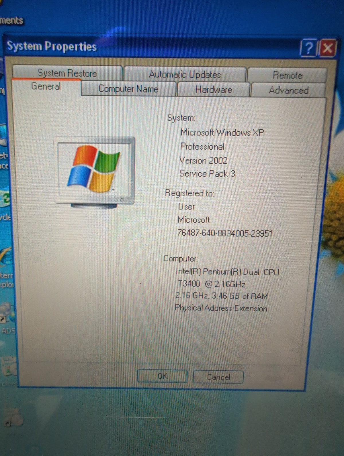 🎸 Dell Inspiron 1545 PP41L 15.6" Laptop Pentium T3400 /4GB/160GB HDD /Win XP