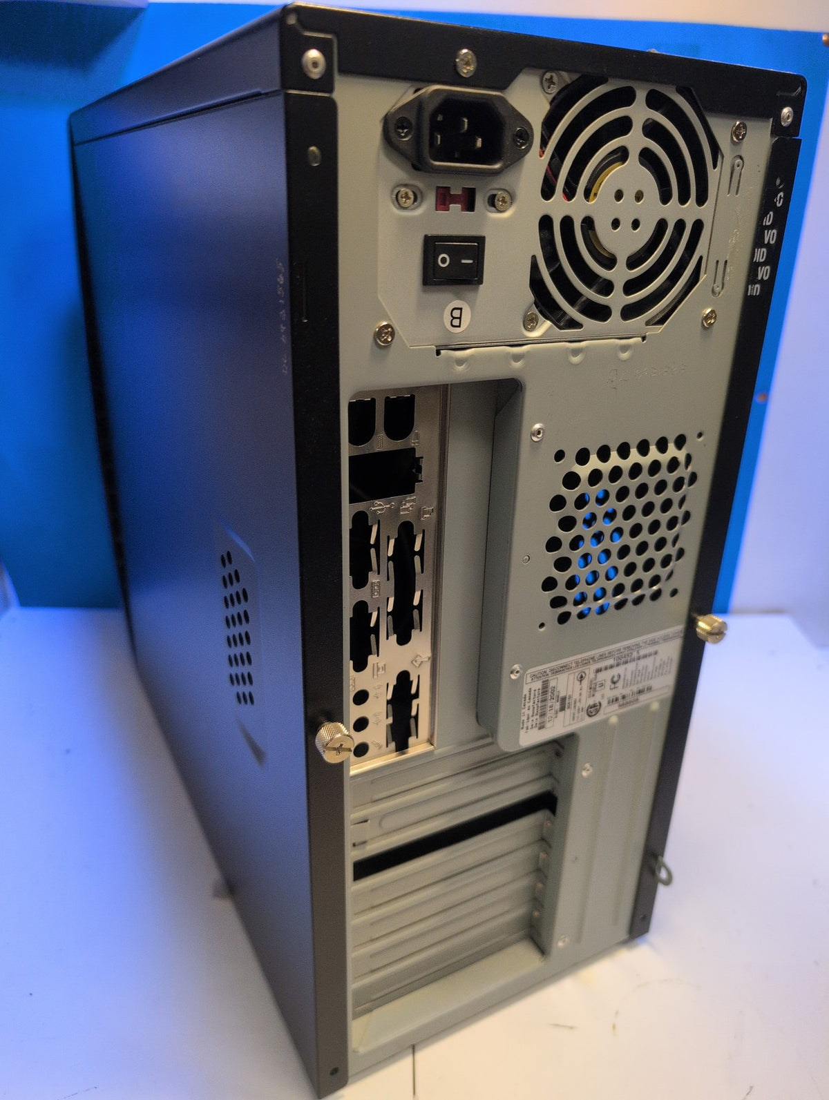 🎸 Cicero SC6150 Mid Tower ATX Computer Case with 300W PSU Vintage Pentium 4