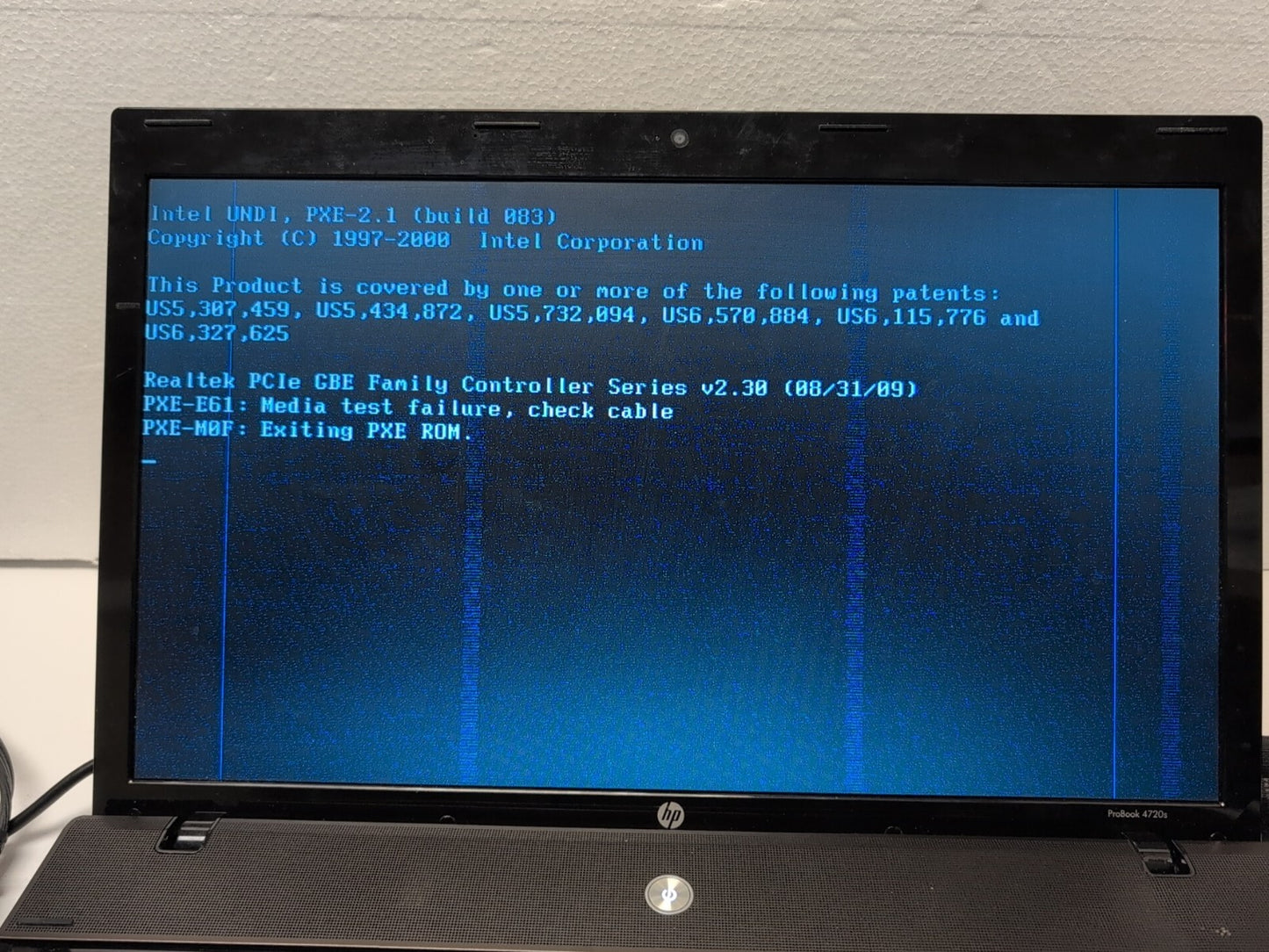 🔥 (AS IS, READ) HP PROBOOK 4720S 17.3" Laptop Intel i5-M430/4GB Ram/NO HDD -