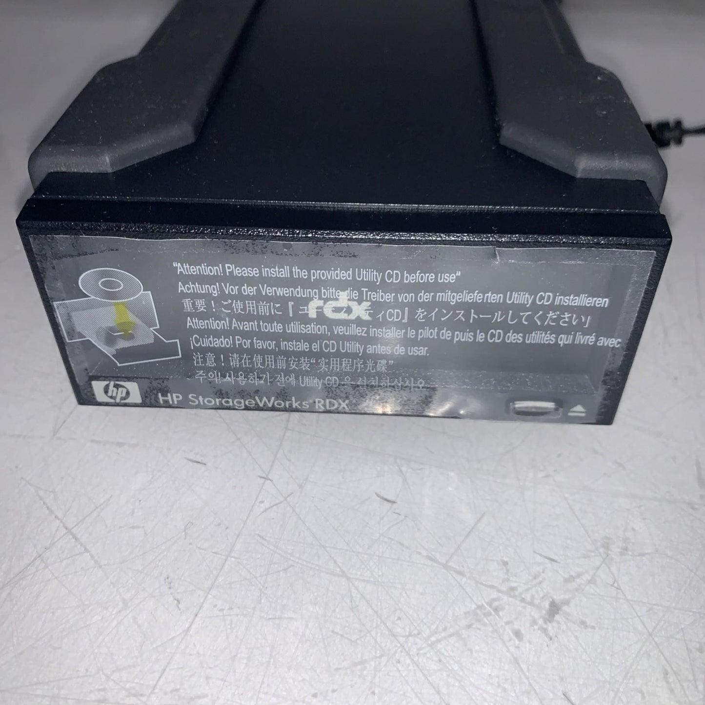 Hewlett Packard Enterprise HPE RDX 1000e External Removable Disk Backup drive