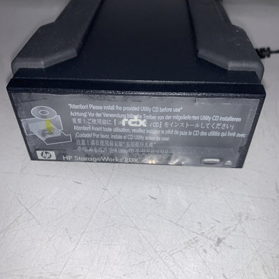 Hewlett Packard Enterprise HPE RDX 1000e External Removable Disk Backup drive
