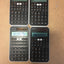 ~ 4X Sharp EL-510RN  D.A.L. Solar-powered Scientific Calculator (NO COVER)