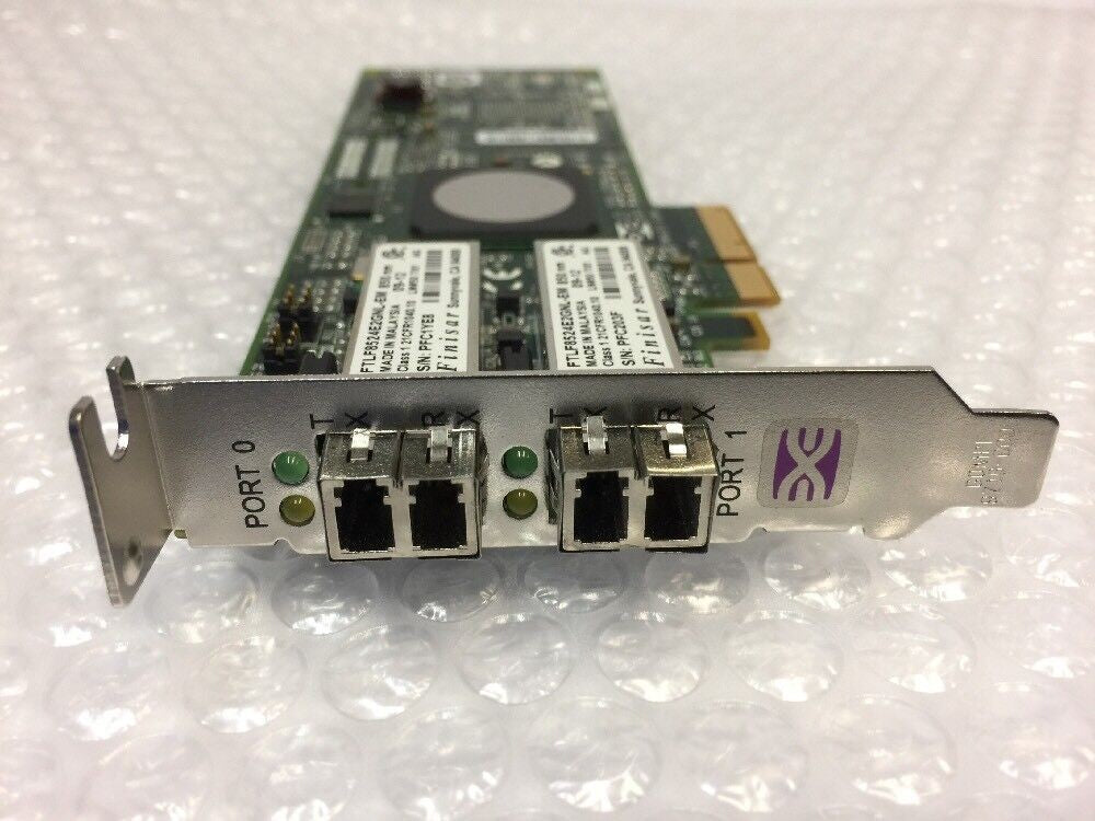 - EMULEX LightPulse LPE11002 4Gb Fibre Channel PCI-e Dual Channel HBA Card