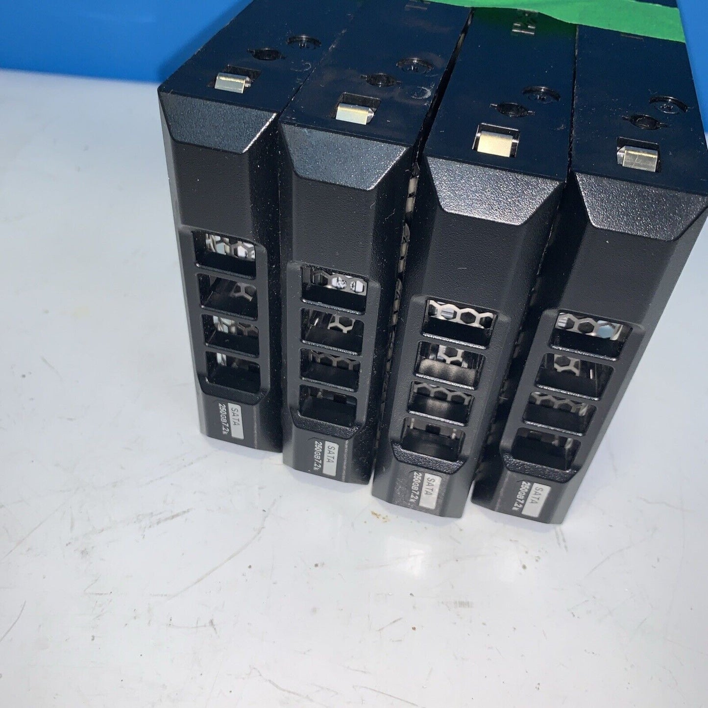 (4x) 250GB Dell 3.5" SATA Hard Drive Tray Caddy T430 R430 R720 R730 R730XD