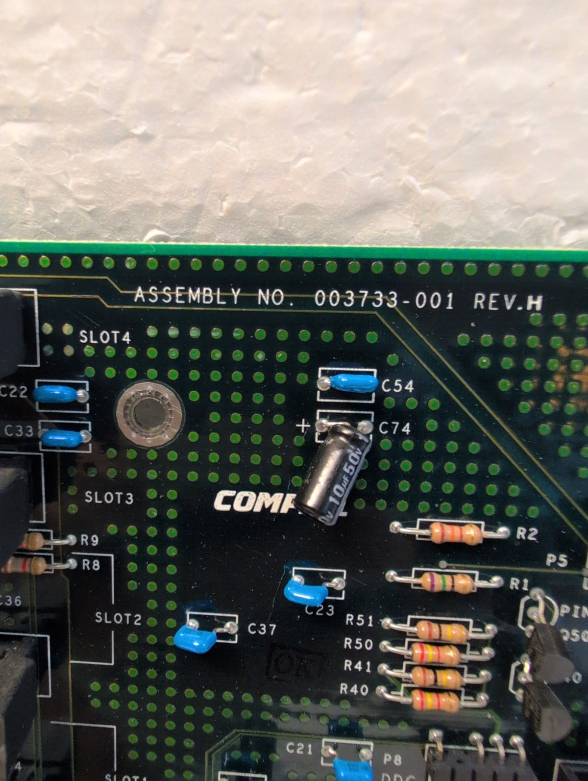 🎸 Compaq Backplane Board ISA/PCI 003733-001 REV.H for Compaq 5100 172623-001