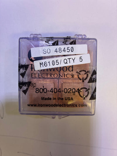 🔥 Ironwood Electronics M6105 Copper CPU Heat Spreader IHS Lot of 5