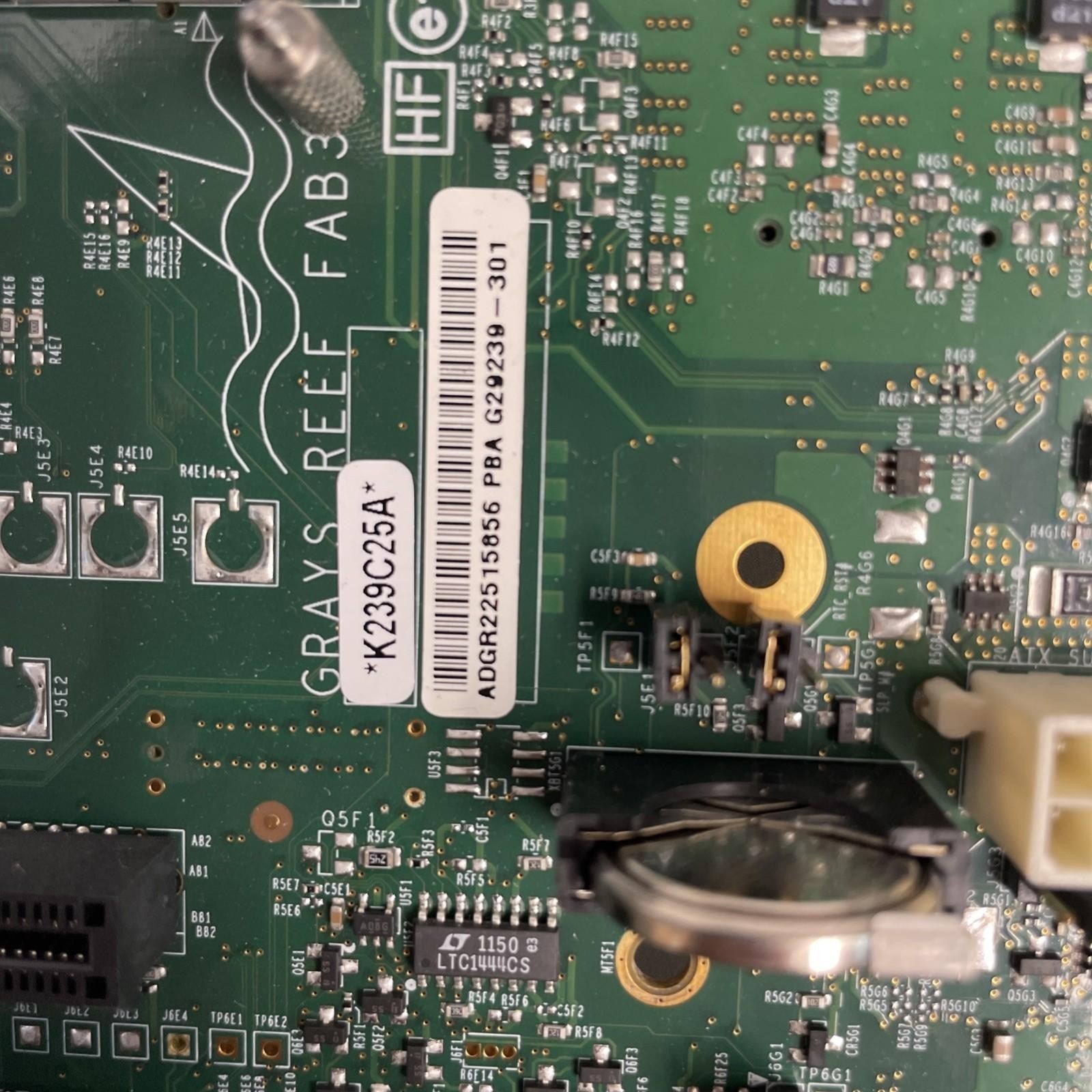 ADGR22515856 PBA G29239-301 motherBoard with CPU and memory+