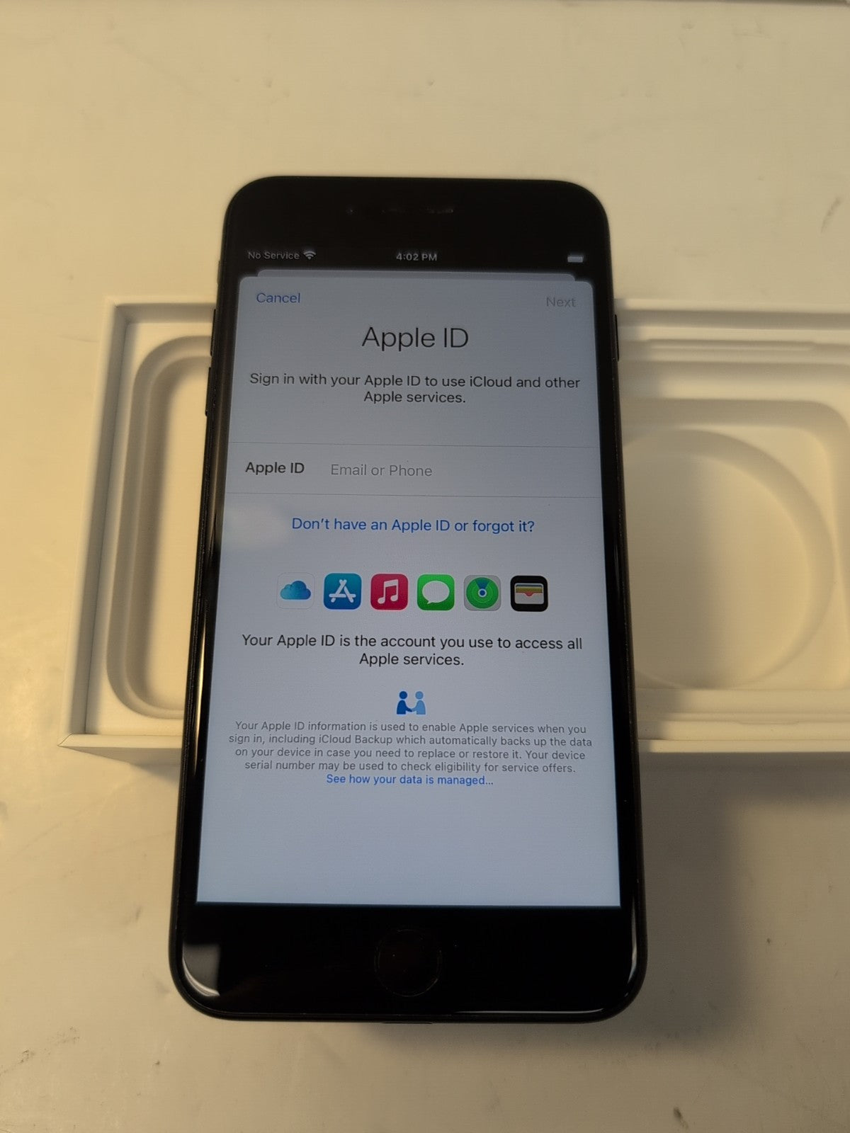 🔥 (GRADE A) Apple iPhone 7 Plus A1784 32GB Smartphone BLACK + BOX Unlocked -
