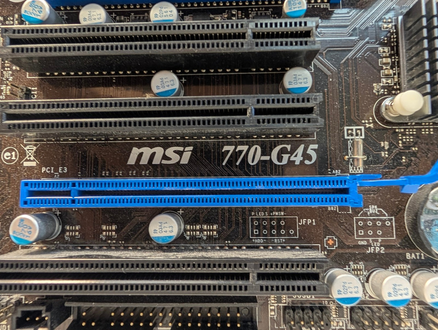 MSI 770-G45 AM3 ATX Motherboard MS-7599 Ver 2.0 DDR3 with I/O Shield -