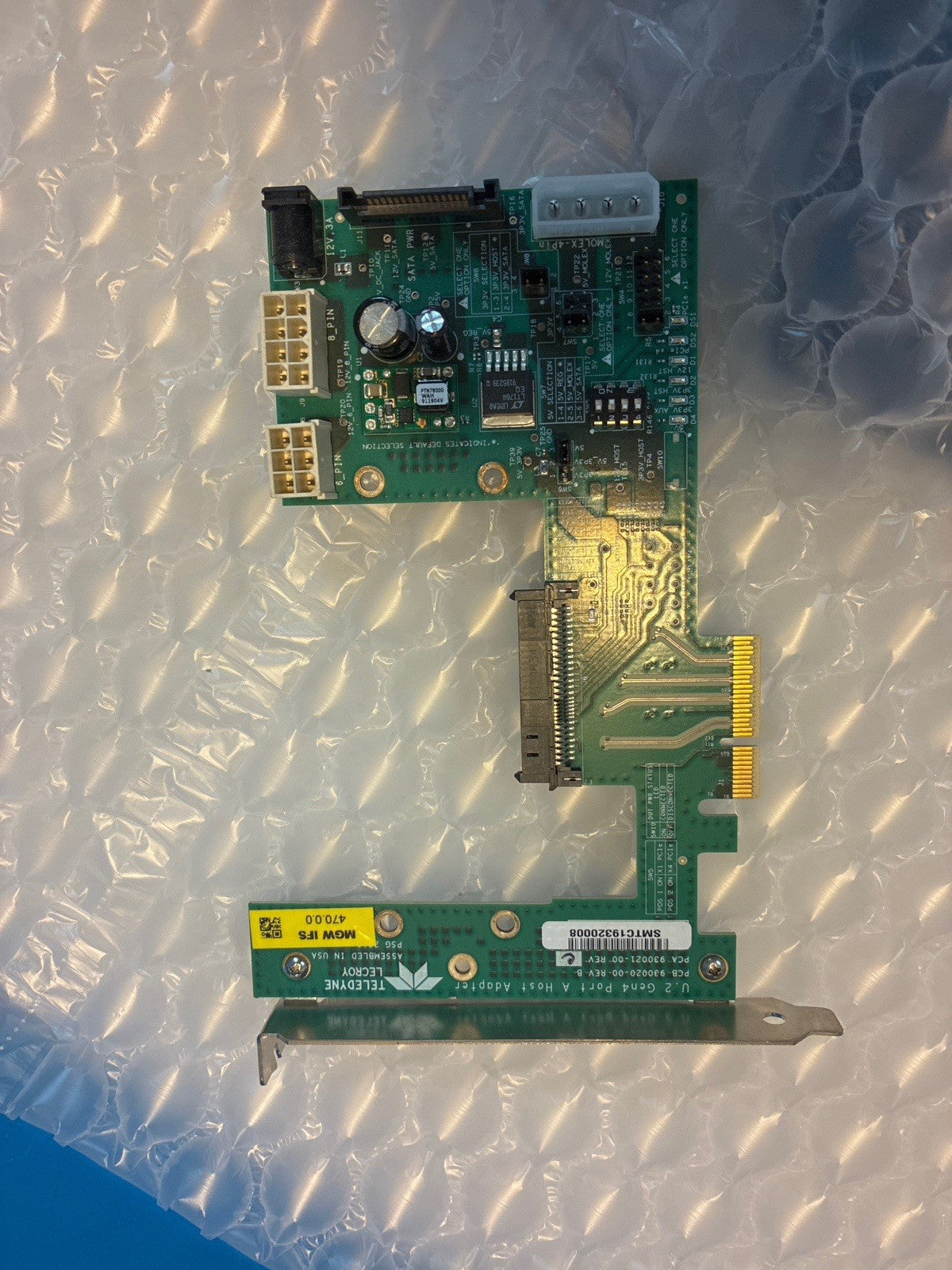 🔥 Teledyne LeCroy U.2 Gen4 Port A Host Adapter 930020-00, Rev B