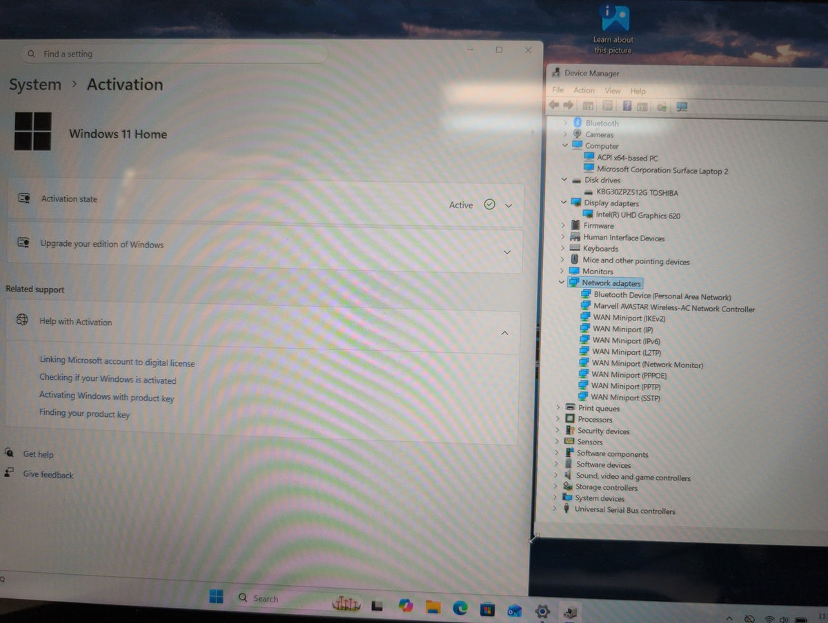 🎸 Microsoft Surface Laptop 2 1769 13.5" i7-8650U 16GB 512GB SSD Win11