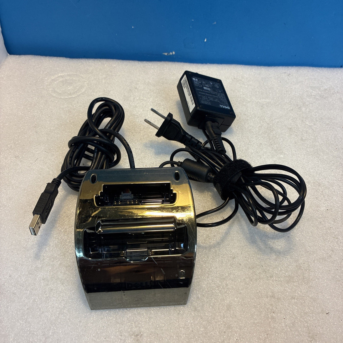🔥 Dell Axim X3 X30 Dual-Slot Charging Cradle HD03U Black Docking Station