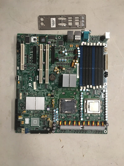 ~ Intel S5000VSA DA0T75MB6H0 PBA E11011-101 System Board with E5310 CPU & I/O