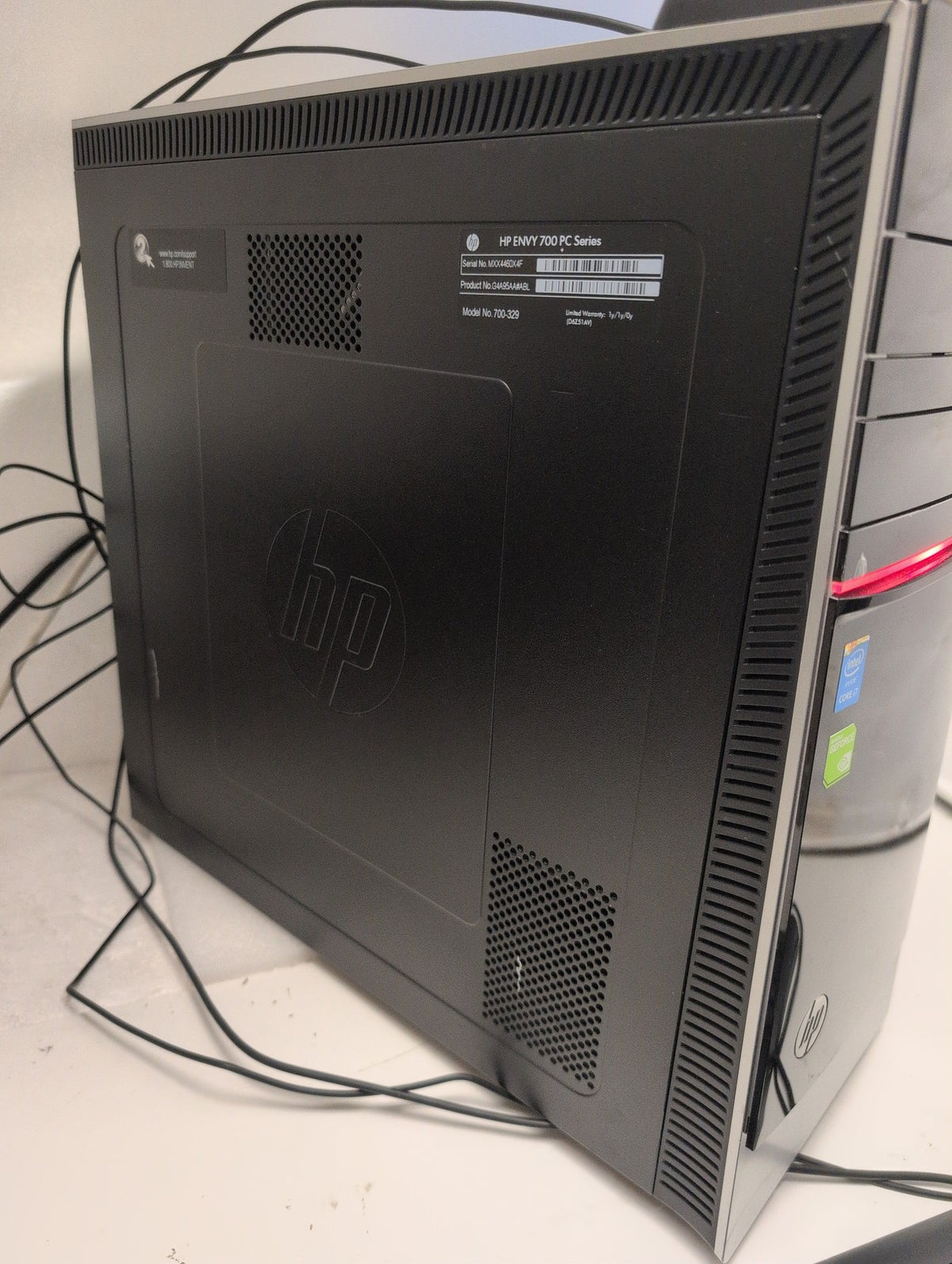 🎸 HP Envy 700 Desktop Intel i7-4770 12GB RAM 250GB SSD Blu-Ray Win10