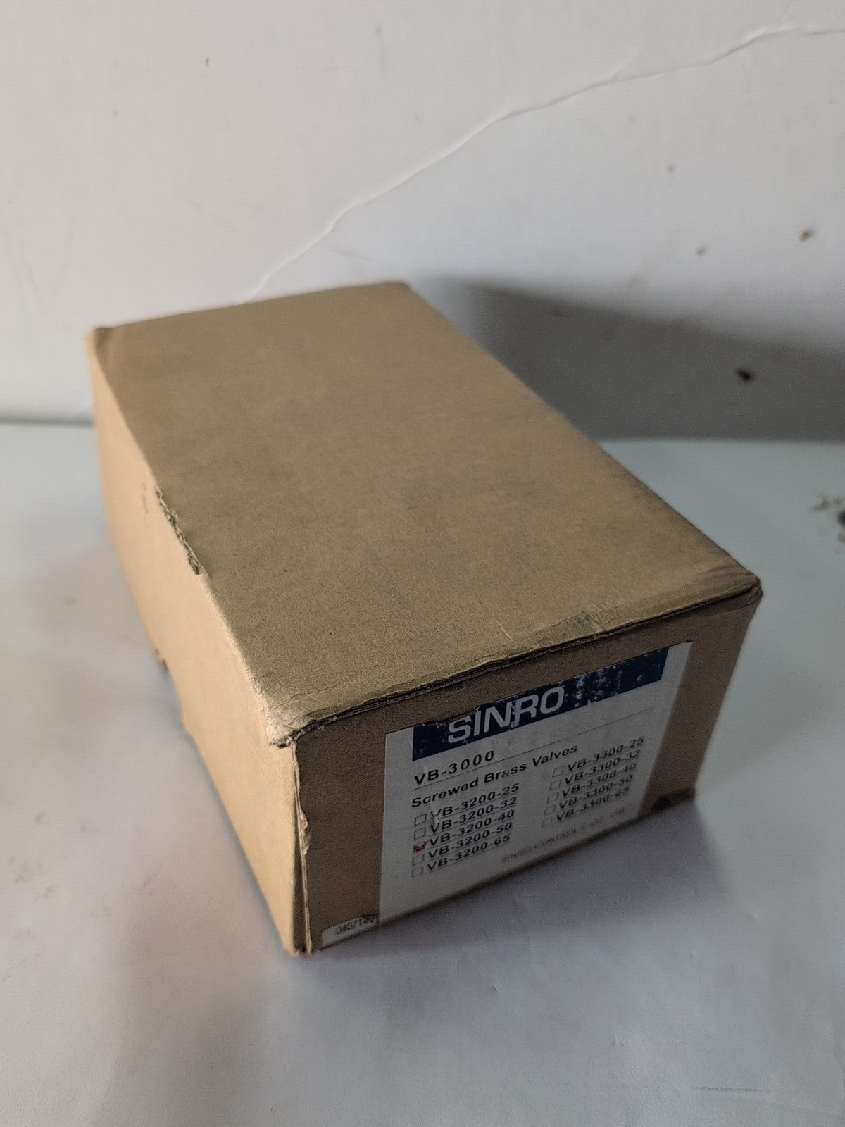 NEW SINRO VB-3000 VB-3200-40 DN40 PN16 Screwed Brass Valve -