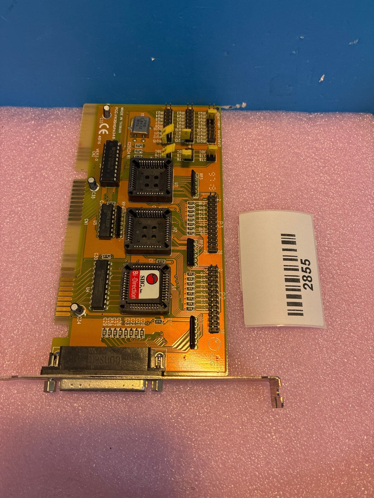 🔥 SIIG JJ-A03012 ISA Bi-Directional Parallel Port Expansion Card DB-25