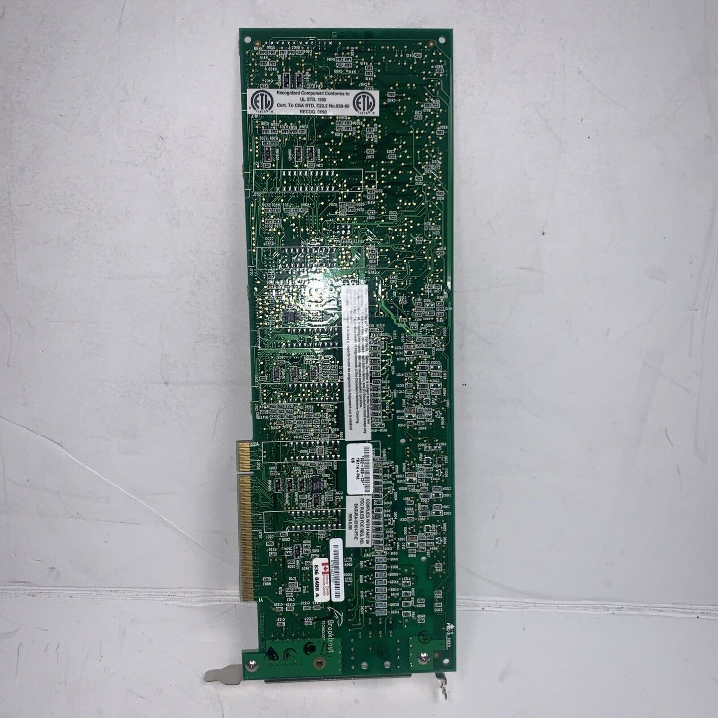 BROOKTROUT TECHNOLOGIES 802-926-5C 02F TR114+P4L ANALOG FAX BOARD TESTED