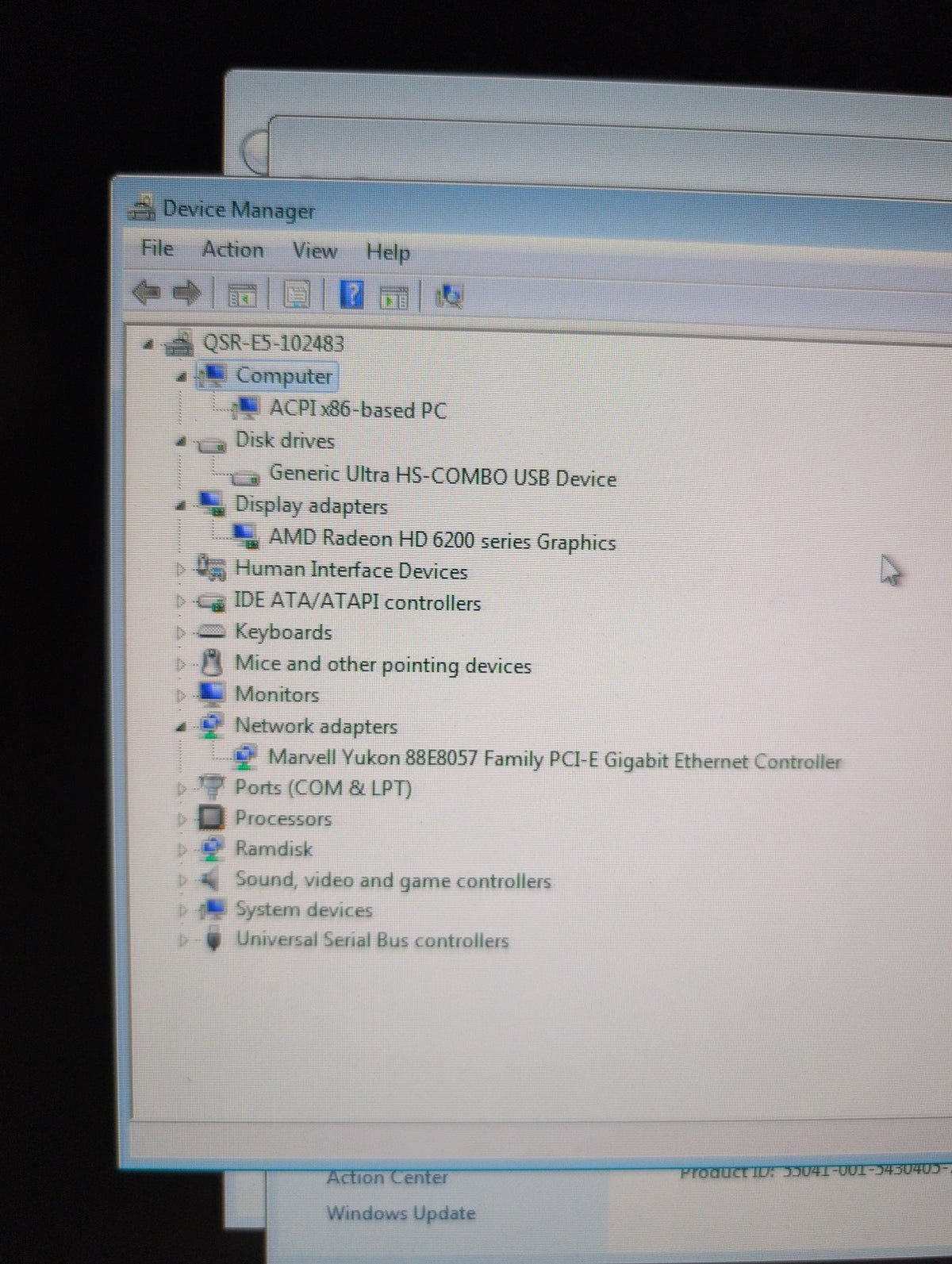 🎸 QSR DX-3000 Embedded PC POS Terminal Working Windows 7 (NO AC)