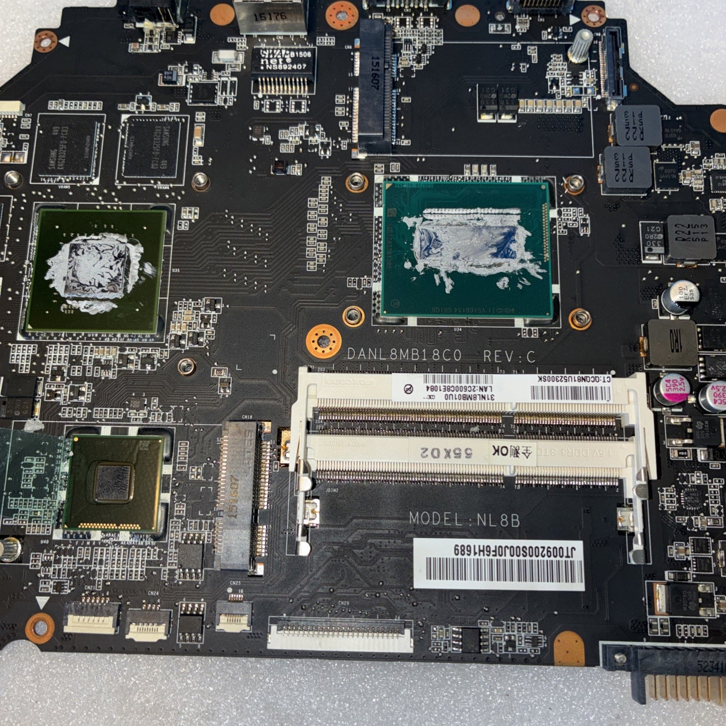 🔥 Thunderbolt Storm 15 911-M5 Gaming Laptop Motherboard W/i7-4720HQ + 960M 2GB