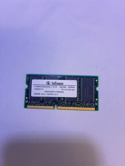 🔥 Infineon 256MB PC133 SDRAM SO-DIMM Laptop Memory HYS64V32220GDL-7.5-C2