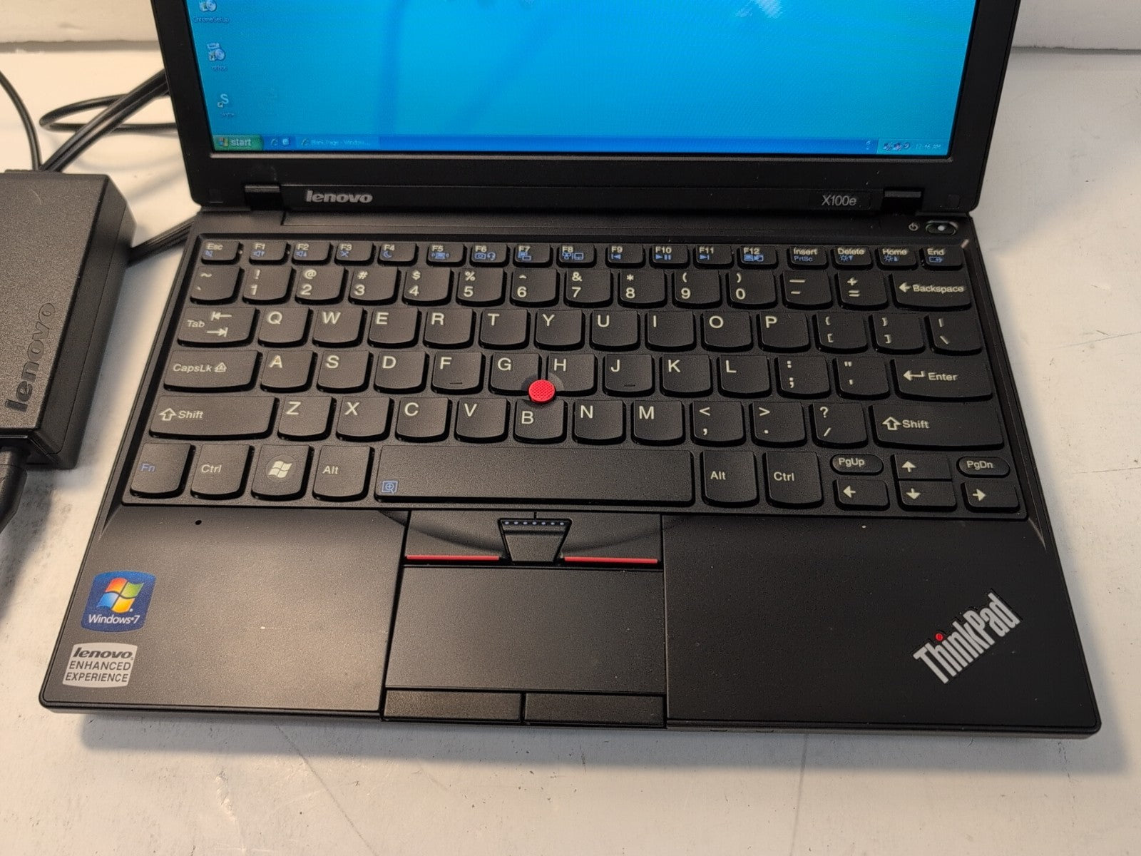 🔥Lenovo Thinkpad X100e 12" Laptop AMD MV-40 CPU/4GB RAM/500GB HDD/WinXP -
