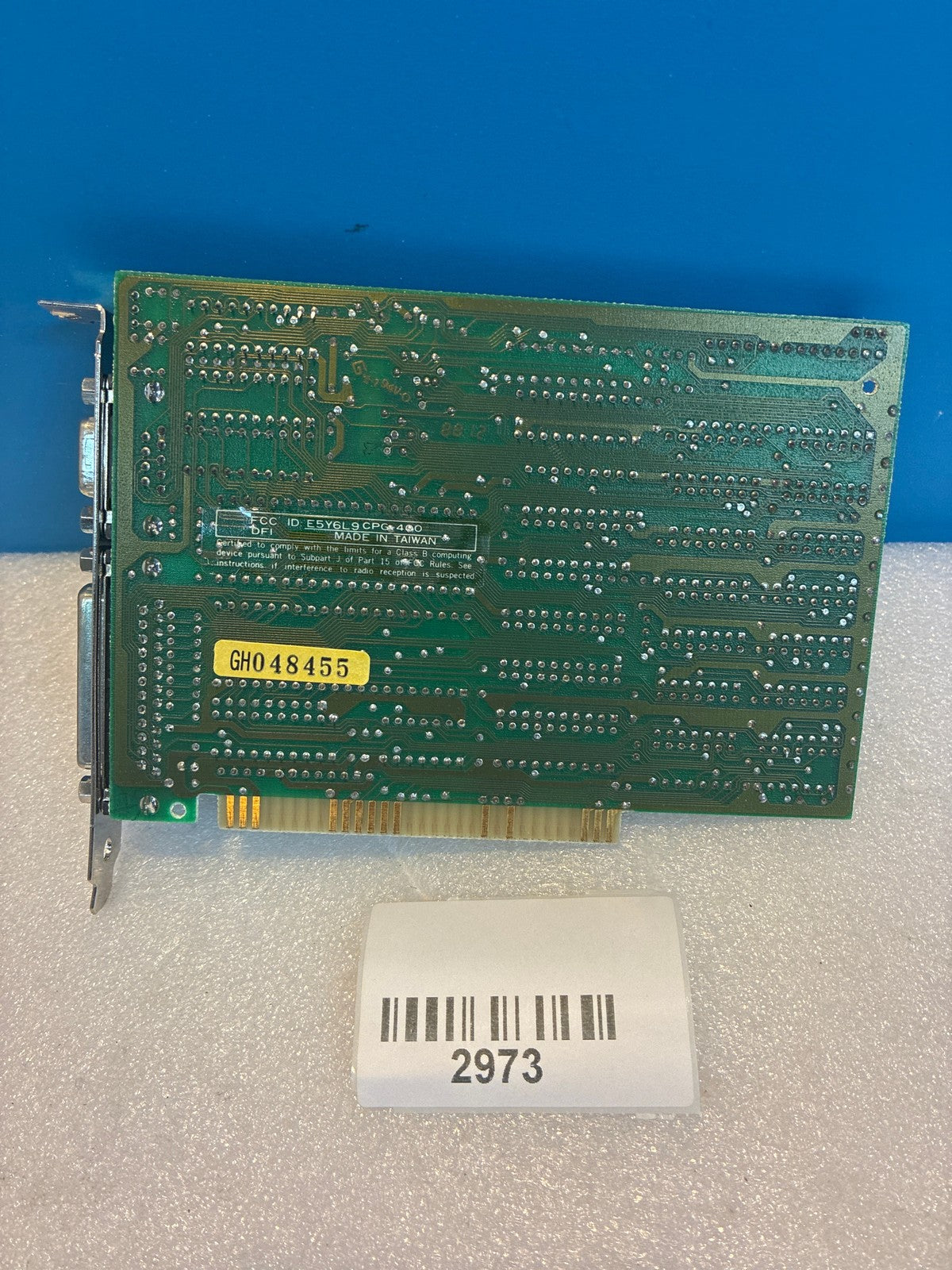 🔥 DFI PBCG-400 8-bit ISA Multi-I/O Card - Parallel Serial Game Ports Vintage