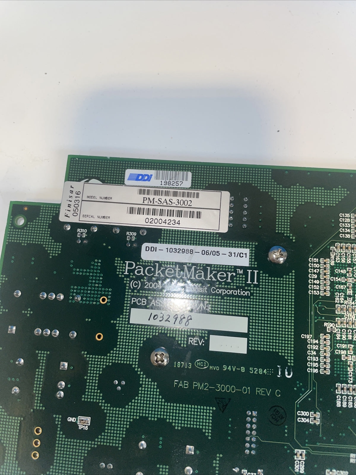 PacketMaker II PM-SAS-3002 card