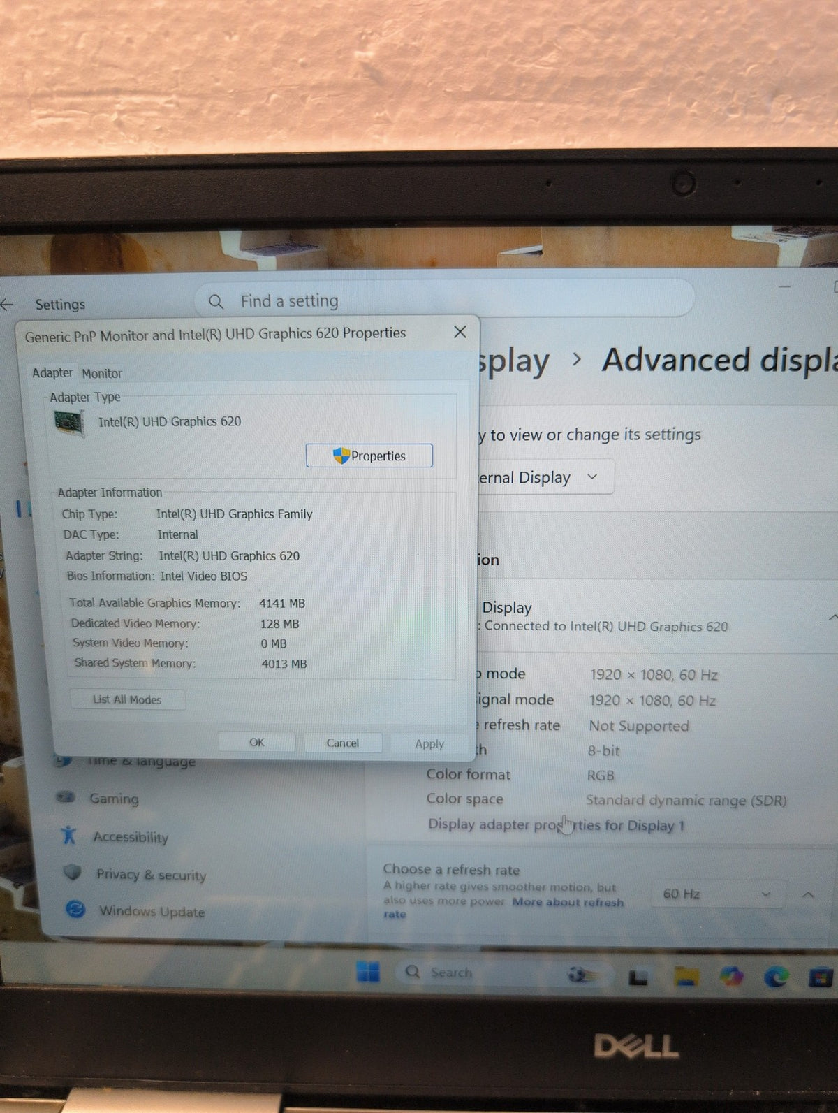 🎸 Dell Inspiron 7370 P83G 13.3" Laptop i5-8250U 8GB RAM 256GB SSD (NO BATTERY)