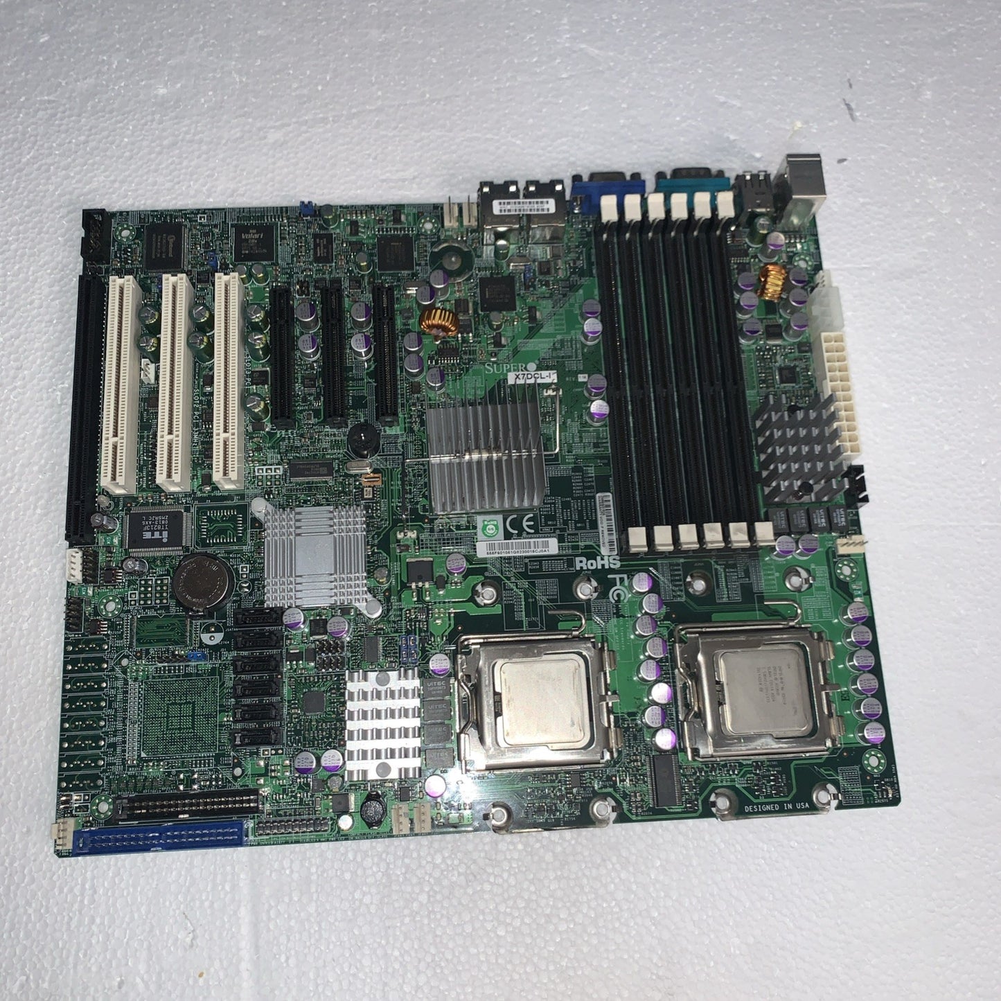 Supermicro X7DCL-I Dual 2x LGA771 Intel Xeon 5420 CPU ATX  Motherboard