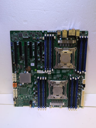 SUPERMICRO X10DAi Dual Socket LGA 2011 Motherboard + 2x E5-2687WV4 CPU -