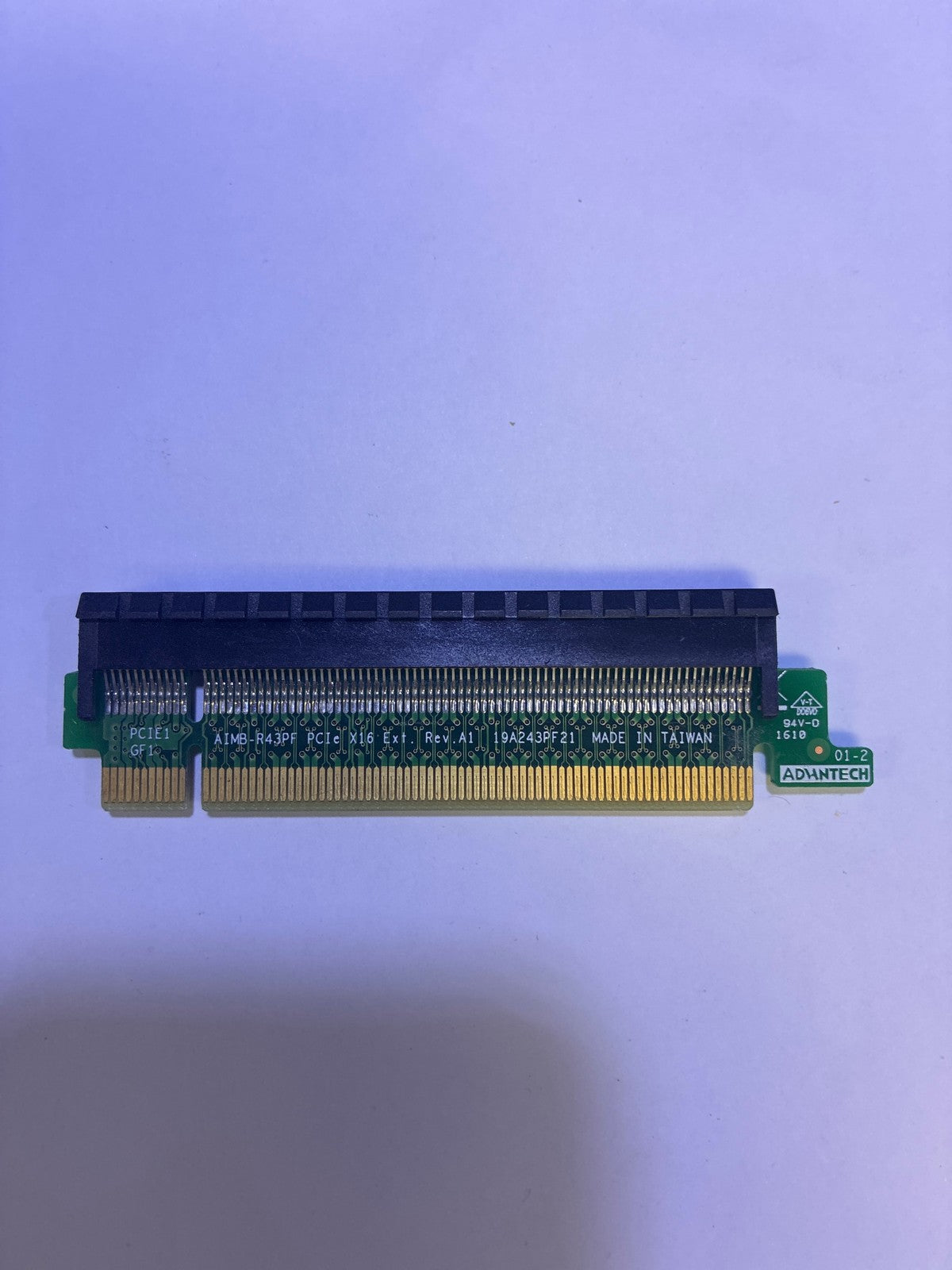🔥 Advantech AIMB-R43PF PCIe x16 Riser Extender Card Rev. A1 969243PF20E