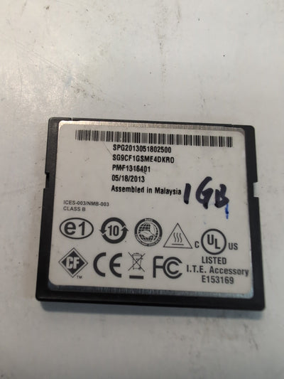 🔥XceedCF 1GB Industrial Grade CF Card – SMART Modular – Tested -