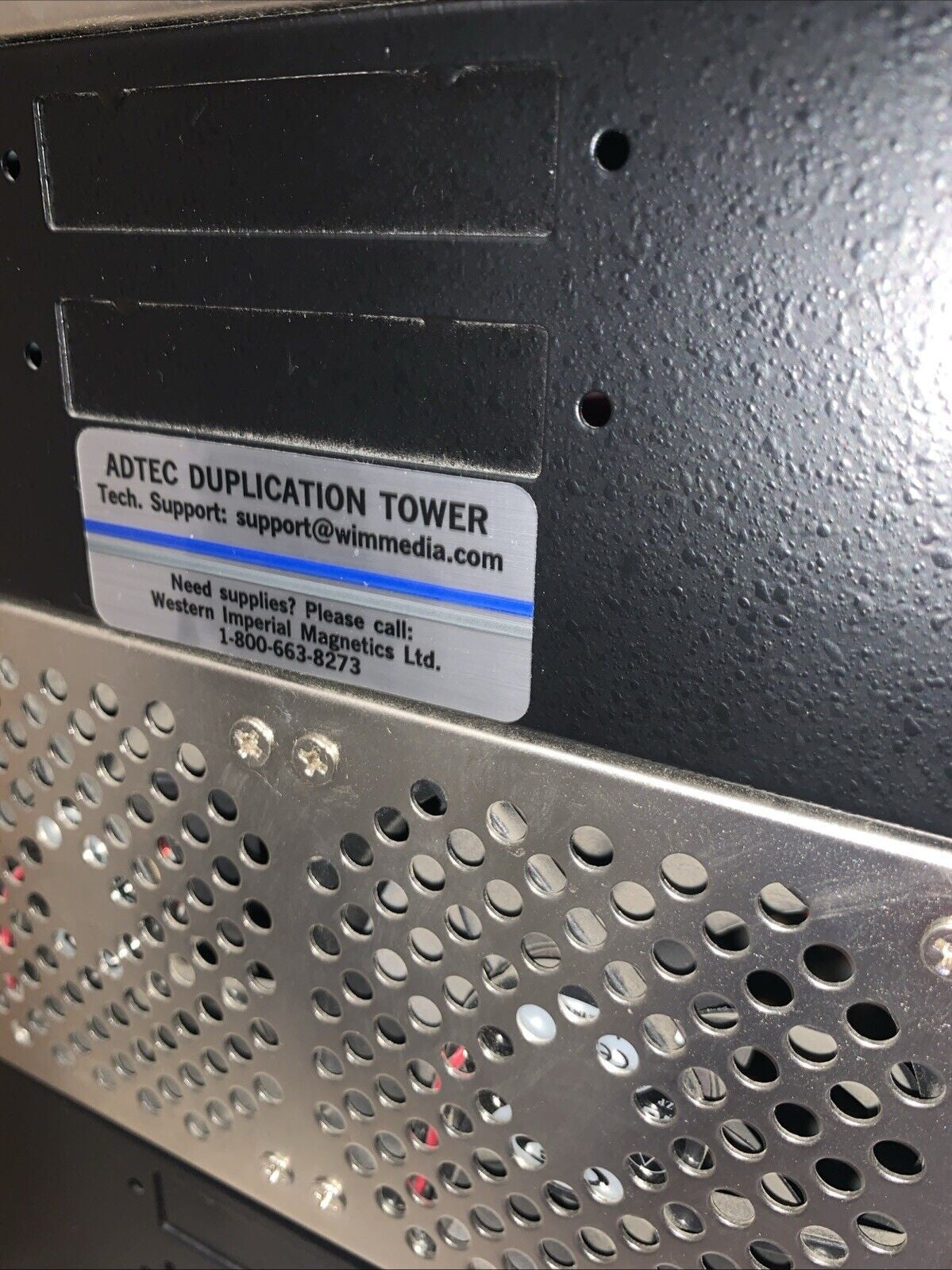 Adtec Wim Media DVD Dupication Tower