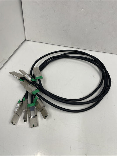 lot of 4 TurboTwin Madison Cable Type CL2 PCIe X4 Push Release Cable,3.5ft