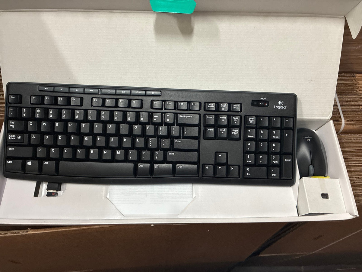 🔥 Logitech MK270 Wireless Keyboard and Mouse Combo - Black 820-006021