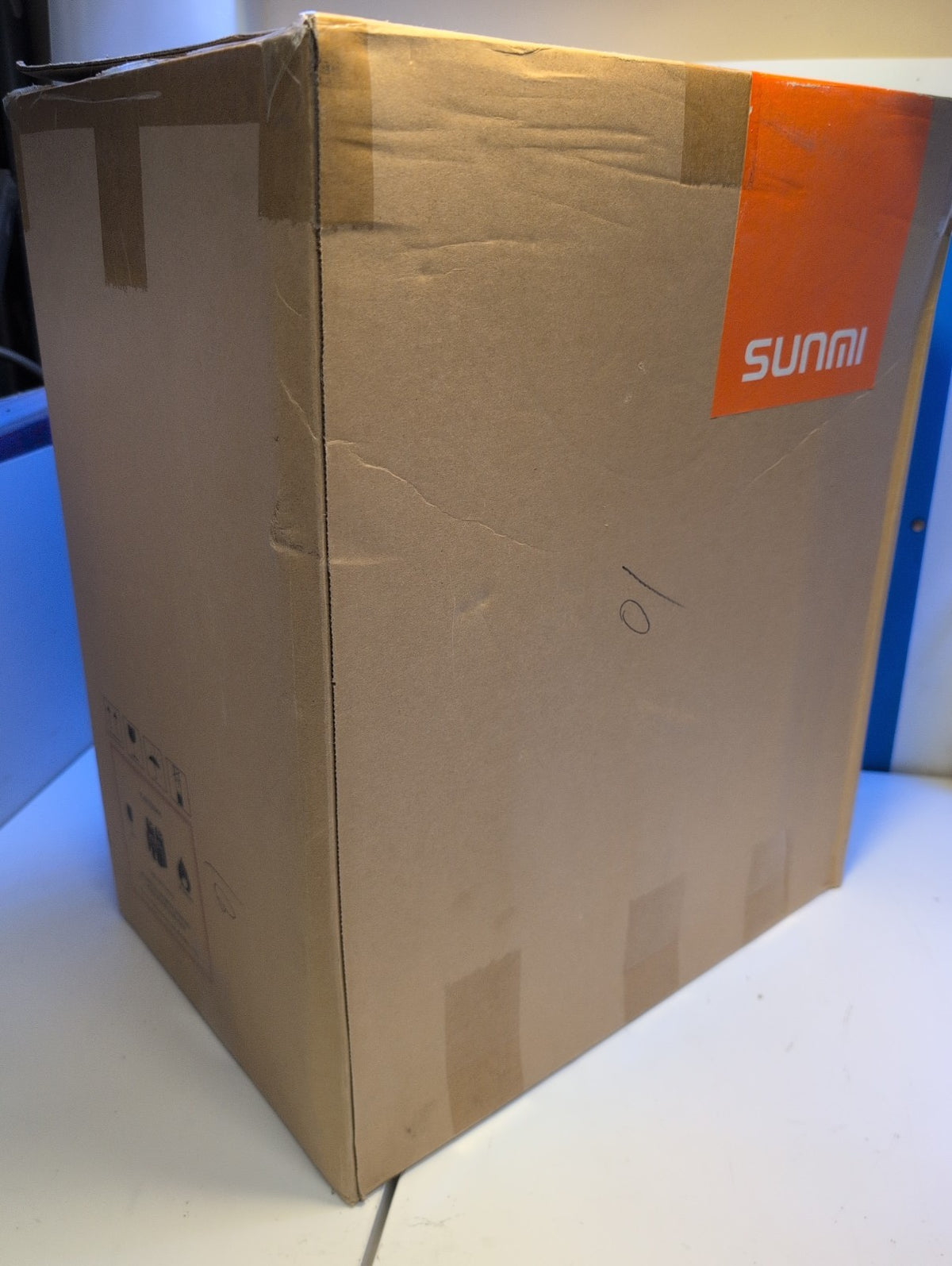 NEW SUNMI T1 W1401 POS system Android 6.0 16GB W/ 14"  SCREEN  + PRINTER (READ)