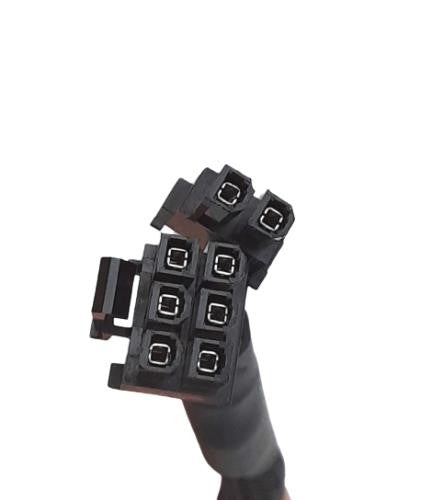 ~ EVGA G5 PCIe (VGA) PSU Cable, 8-Pin to DUAL 8-Pin (6-Pin + 2-Pin) Power Cable