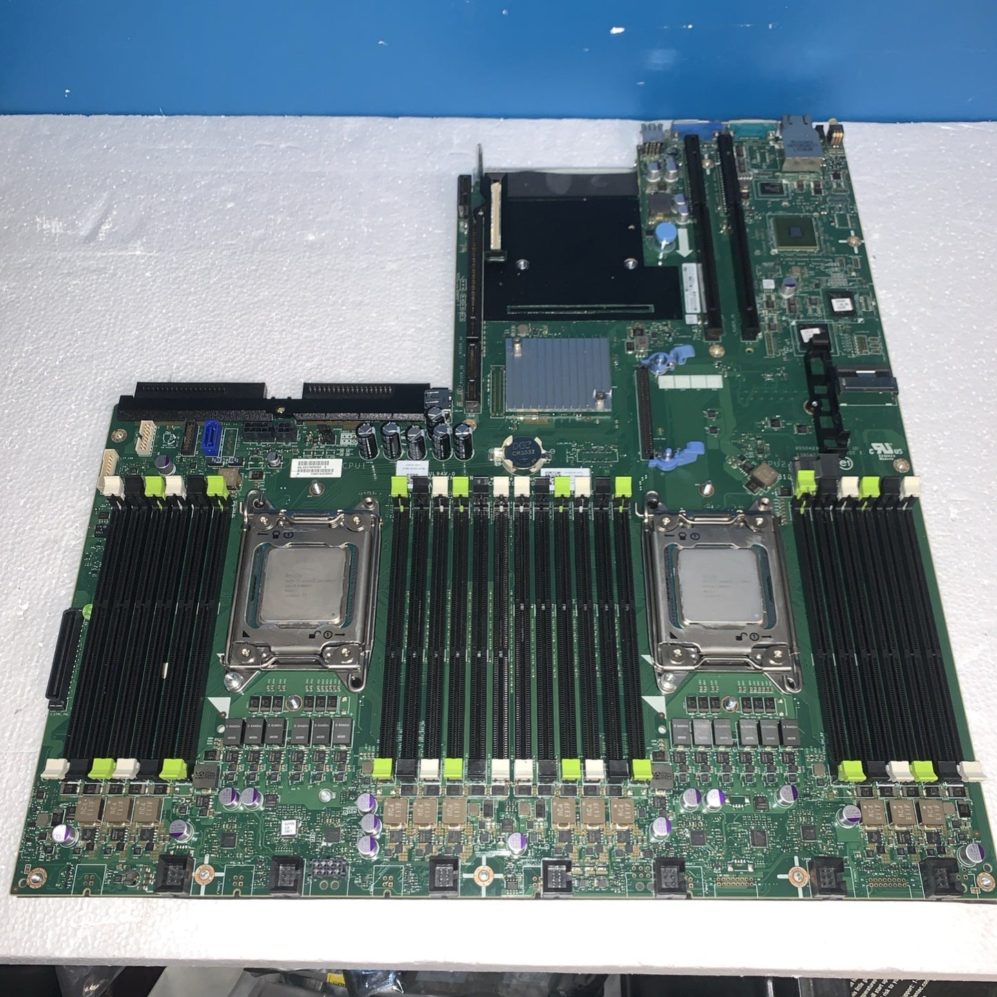 Dell PowerEdge 620 DP/N: 0PXXHP Server Motherboard W/2x E5-2650 V2 CPU