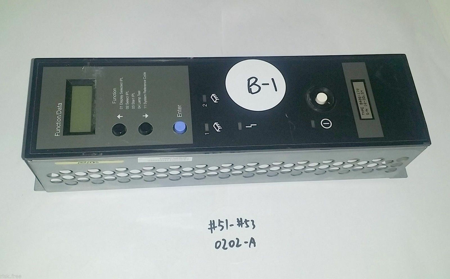 IBM 97H9108 9406-170 9406-250 Control Panel Card Assembly